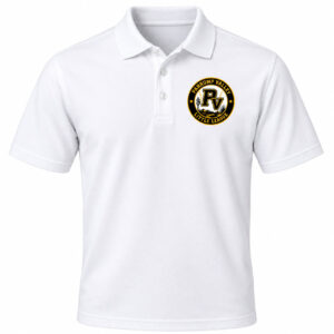 polo shirt w logo white 1200
